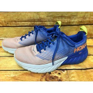 Hoka One One Mach 3  Blue Pink Profly Running Shoes Neutral Womens 10.5 (d8m)